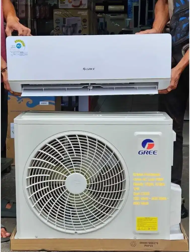 Ac Gree 1/2 pk bekas second DINGIN pemakaian