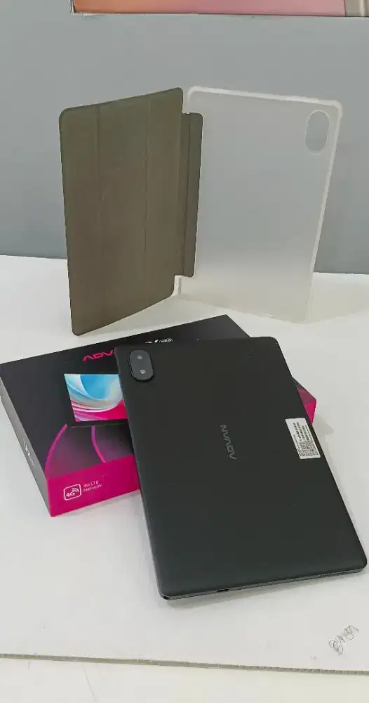 Tablet Advan VX NEO 4/128,fulset,no minus,layar 10.1 inci,bisa kartu