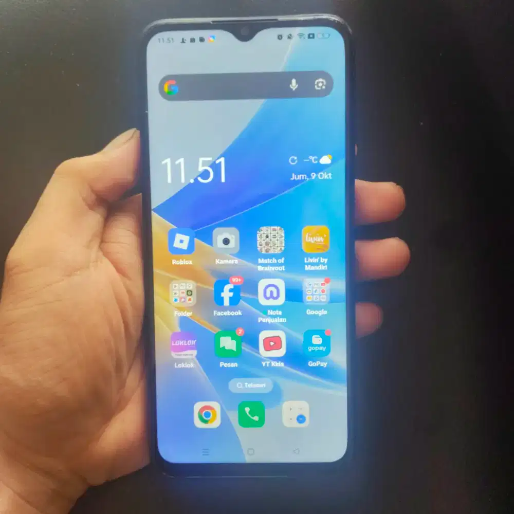 Oppo A17 RAM 4 / 64 GB [Handphone bekas/Hp second]