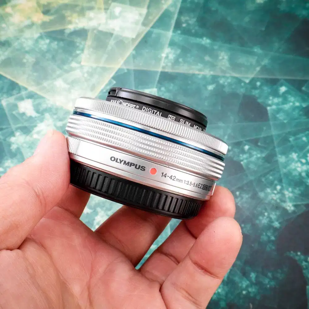 Lensa Kit Olympus 14-42mm EZ ED MSC. Used. Like New