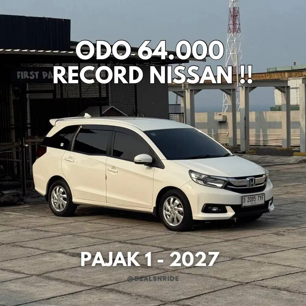 ODO 64.000 ANTIKK !! PAJAK 1/2027 HONDA MOBILIO E CVT 2018 MURAH AJA