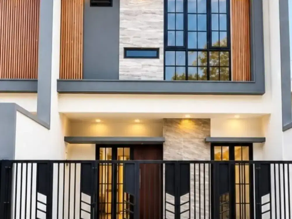 Rumah Baru gress SUTOREJO  Model Minimalis Modern Sangat dekat Galaxy Mall &  Kampus Unair C