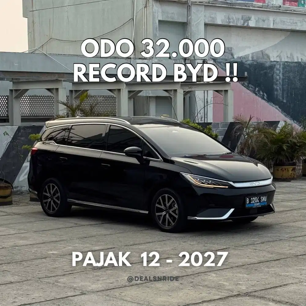 ODO 32.000 ANTIKK !! PAJAK 12/2027 BYD M6 SUPERIOR CAPT SEAT 2024