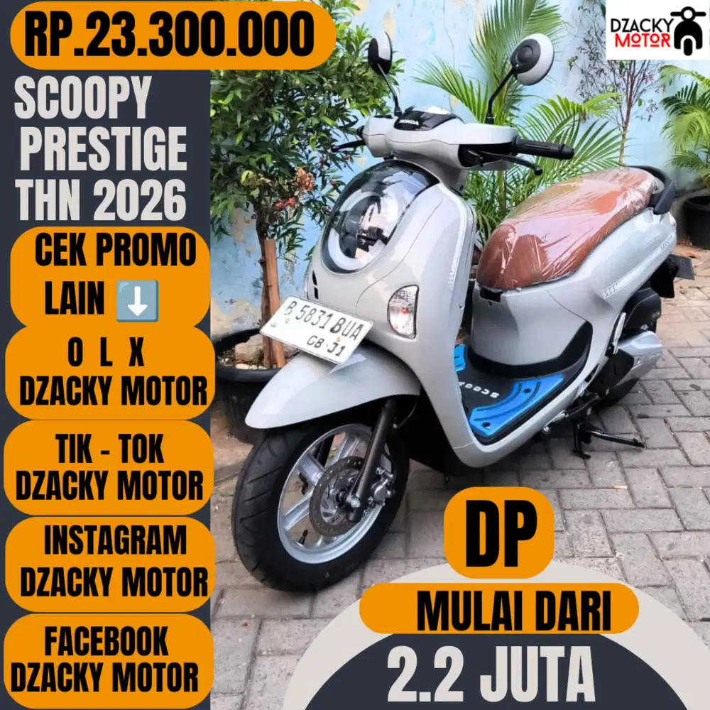 SCOOPY PRESTIGE 2025 SECOND LIKE' NEW