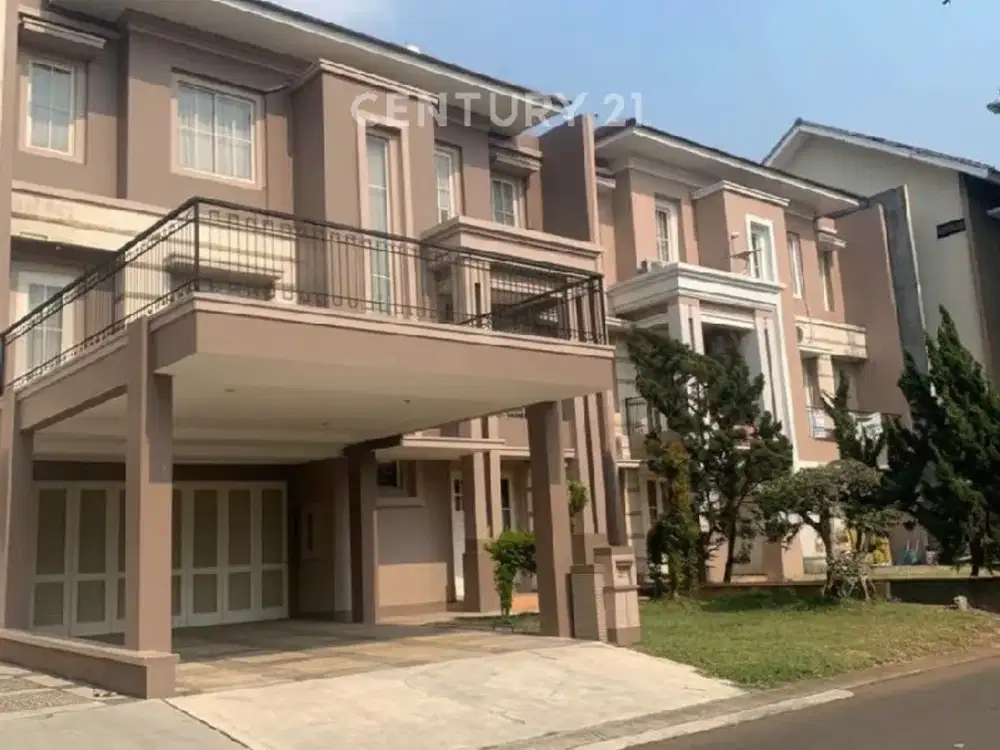 Rumah Mewah Di Alam Sutera 3 Lantai Full Furnish SHM