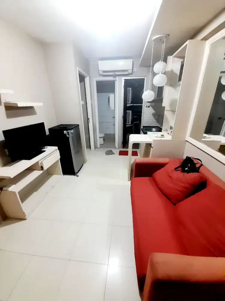 Readdy stock sewa lantai rendah apartemen Bassura cty type 2bedroom