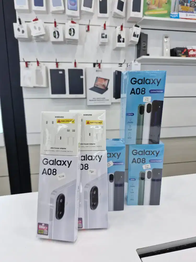 New Samsung A08 Resmi
