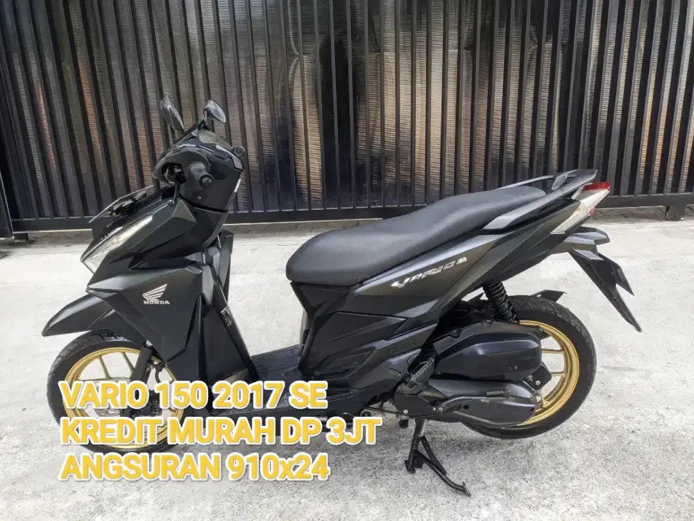 Vario 150cc 2017 Hitam Doff Mesin Josh