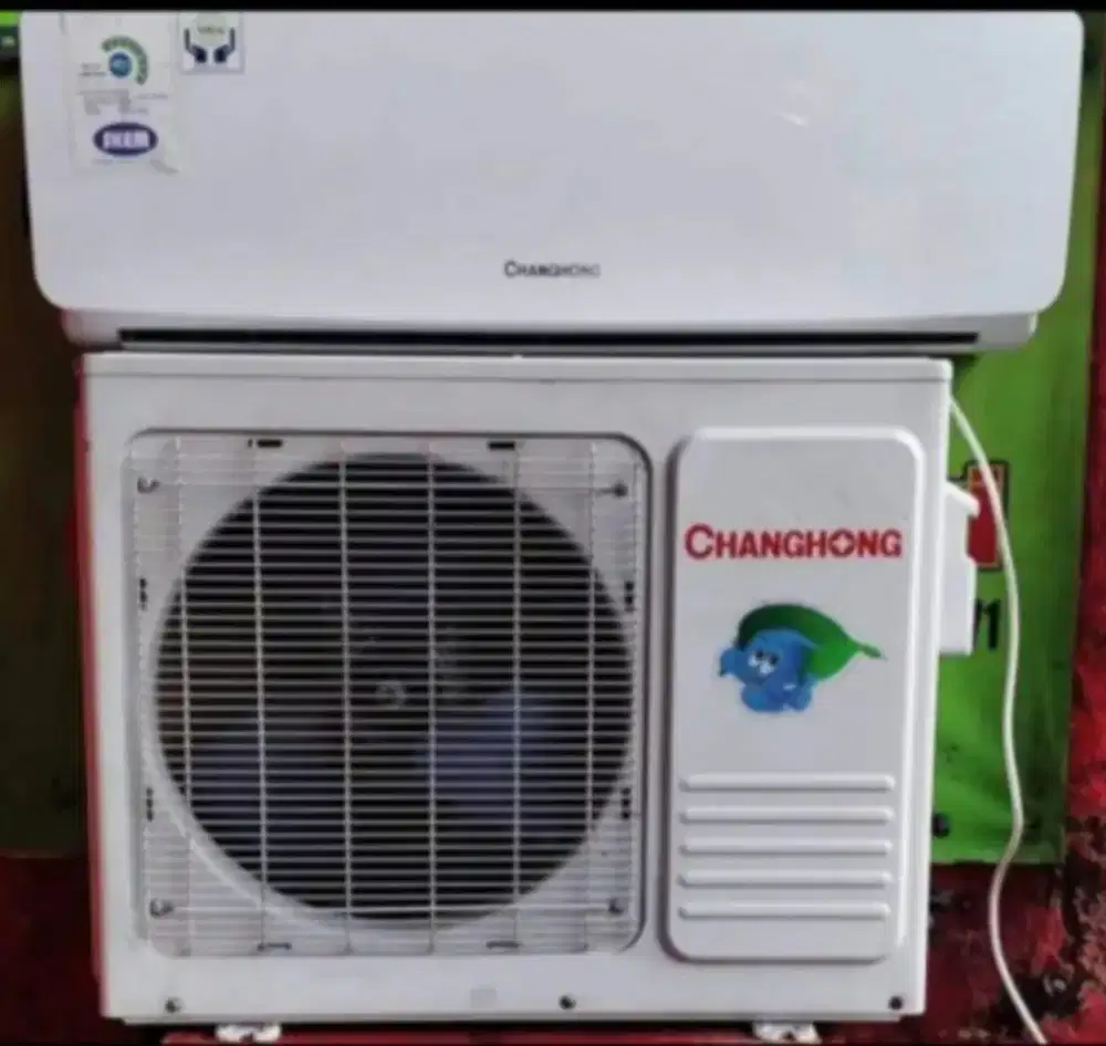 Jual ac Changhong 1/2 pk R 410 lowwat 360 wat kondisi 95% ori semua