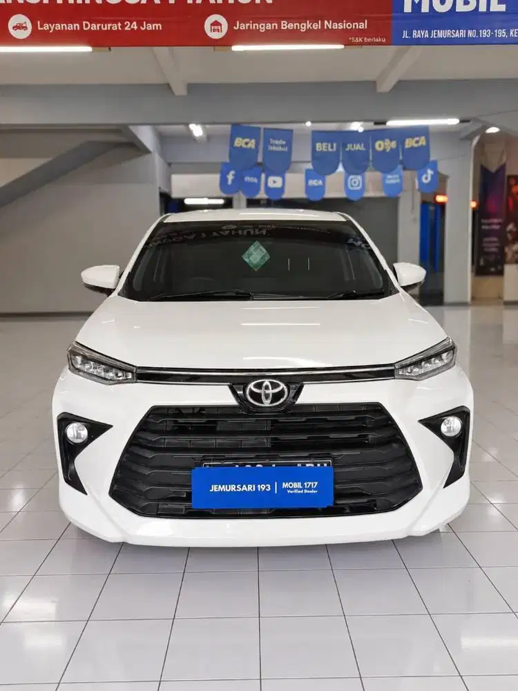 TOYOTA 2023 AVANZA G 1.5 A/T MURAH MOBIL1717 JL RAYA JEMURSARI 193-195