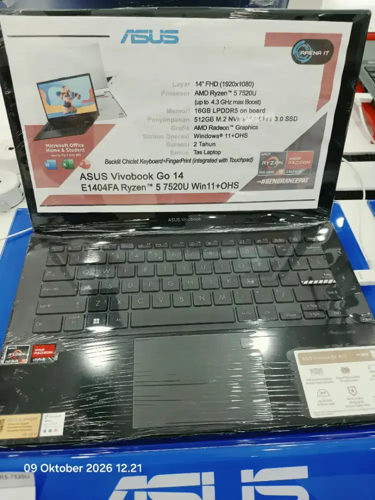 JUAL LAPTOP ASUS E1404FA-VIPS5151M 16/512/LENOVO/ACER/HP/ADVAN/ZYREX
