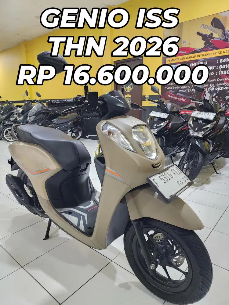 HONDA GENIO ISS THN 2026