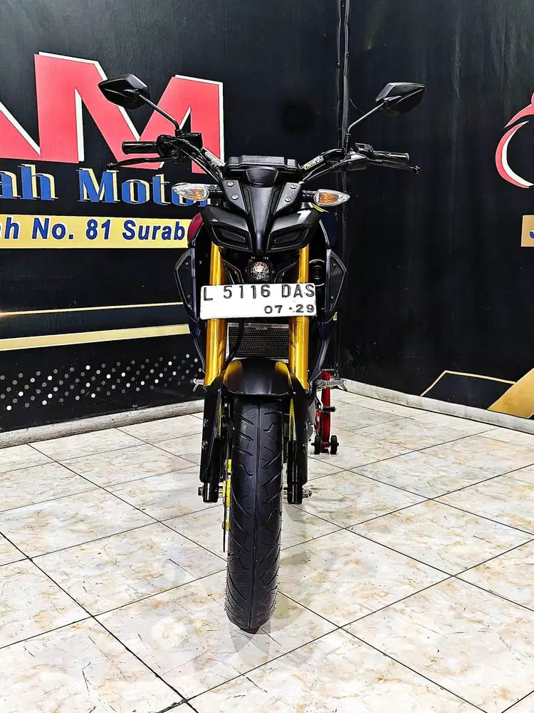 Yamaha MT 15 blue matte mewah Th 2019. Anugerah motor rungkut