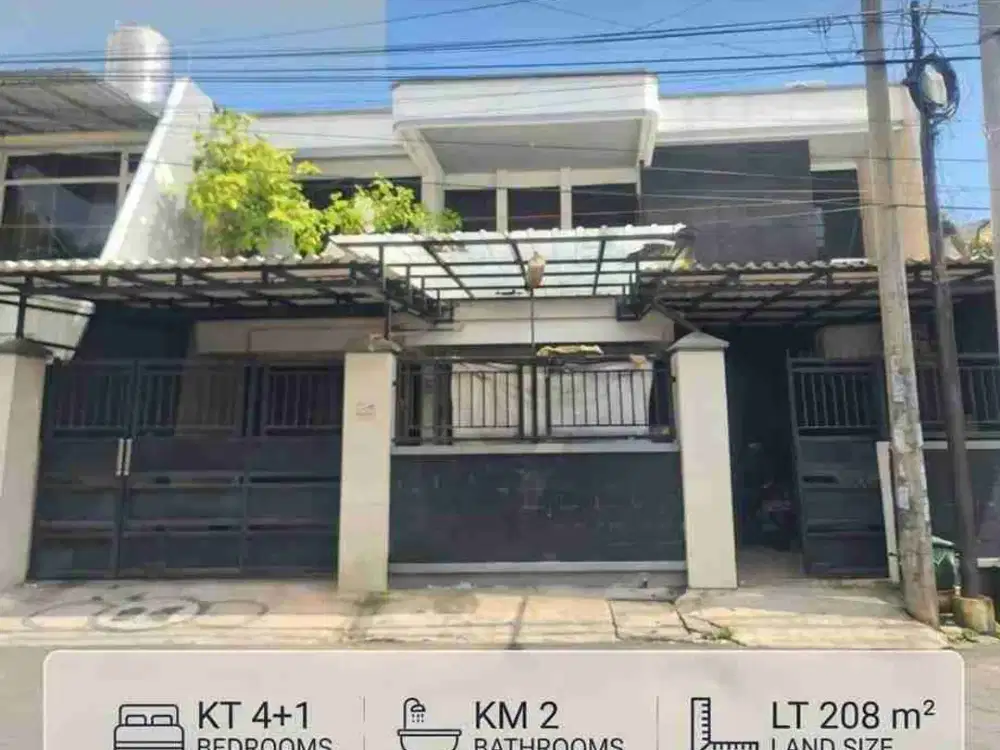 Rumah Minimalis 2 Lantai Siap Huni di Lebak Arum, Bebas Banjir