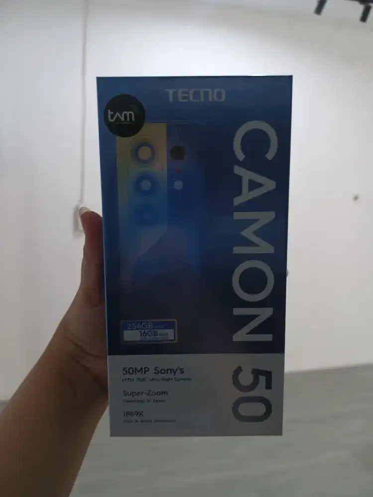Tecno Camon 50 8+8/256 New Garansi Resmi Promo Bandung