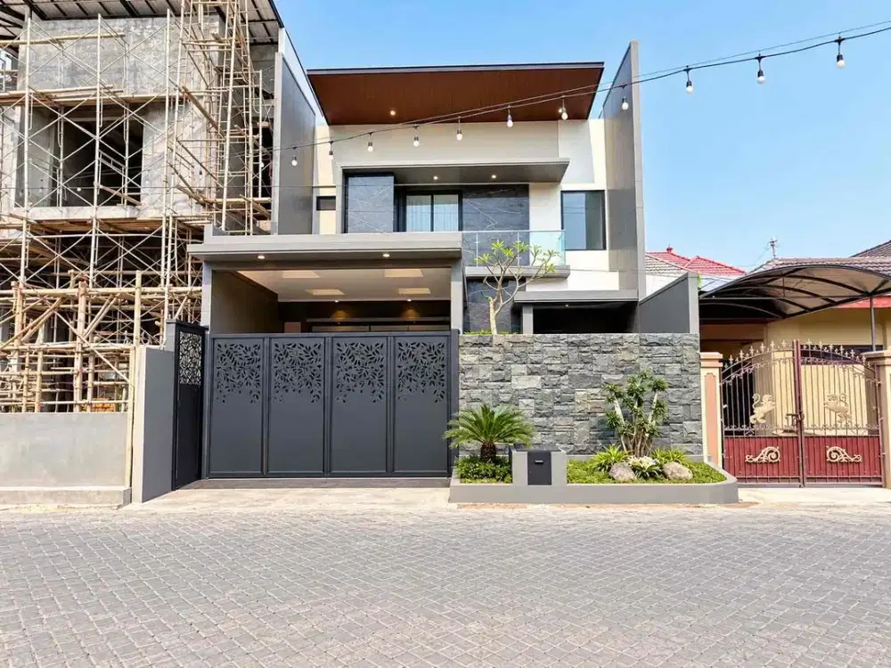 Baru Gress‼ Rumah Mewah Manyar, Surabaya
