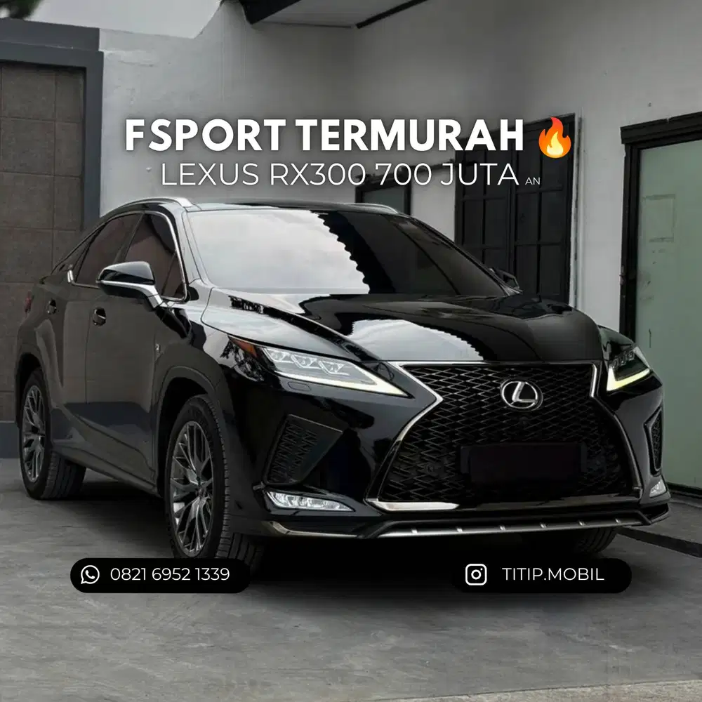 [CASH] Lexus RX300 F-Sport Facelift 2021