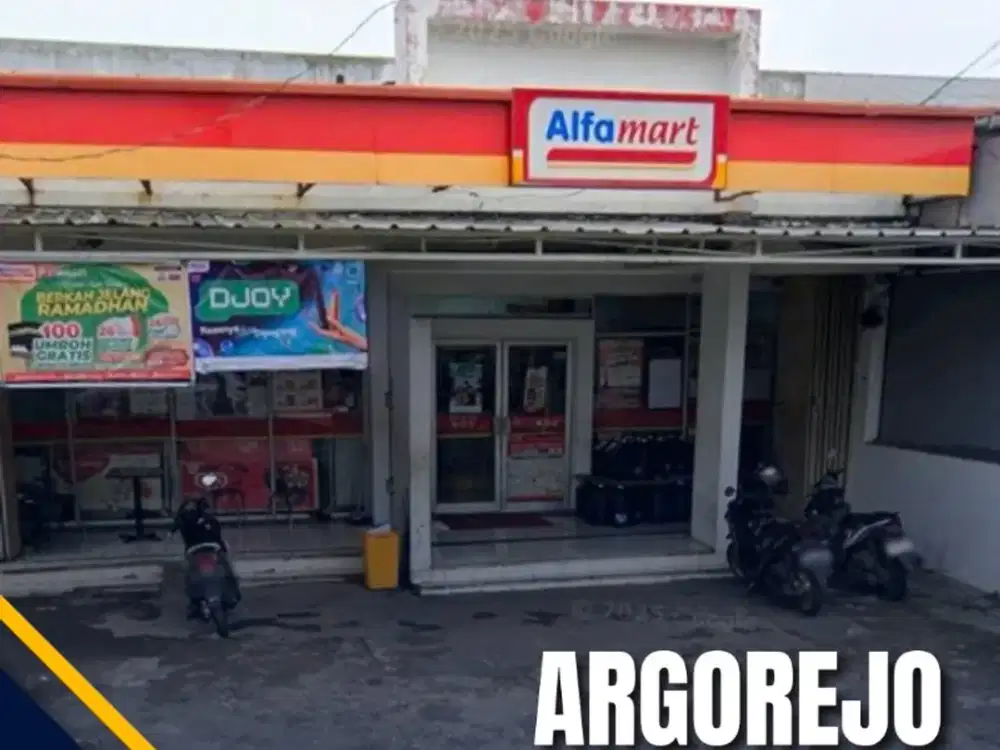 Dijual Supermarket Alfamart di Argorejo Semarang Barat