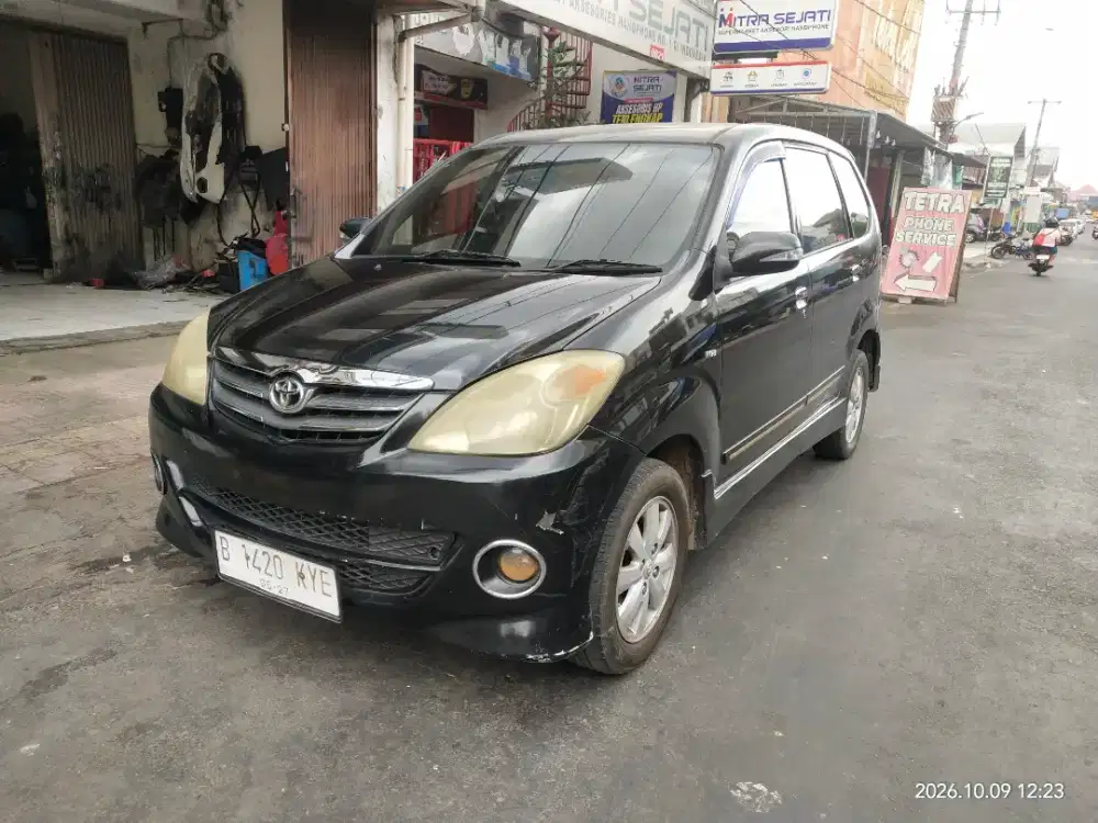 avanza S 1.5 metic 2009 hitam