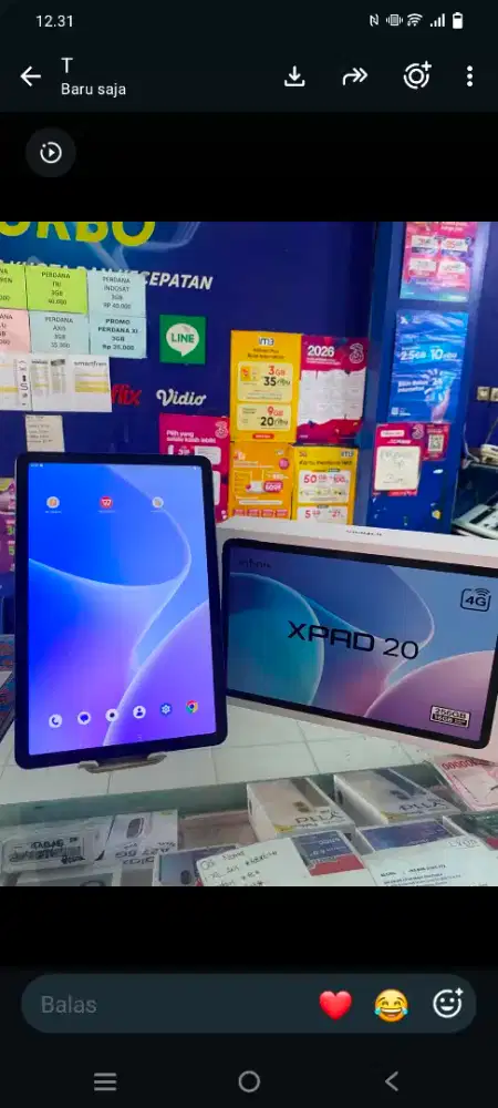 Tab Infinix Xpad 20 4G 8/256