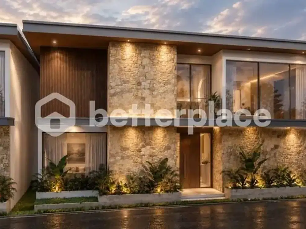 Stylish Tropical Contemporary Villa in Peaceful Ubud – 3 Bedrooms with Jungle & River Views