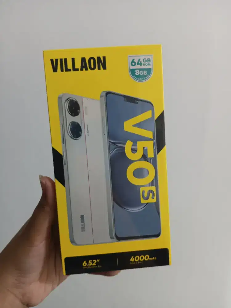 Villaon V50s 4+4/64 New Garansi Resmi Promo Bandung