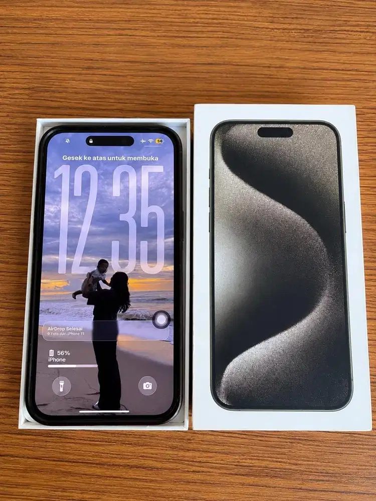 Iphone 15 Pro max - natural titanium 256gb - ibox