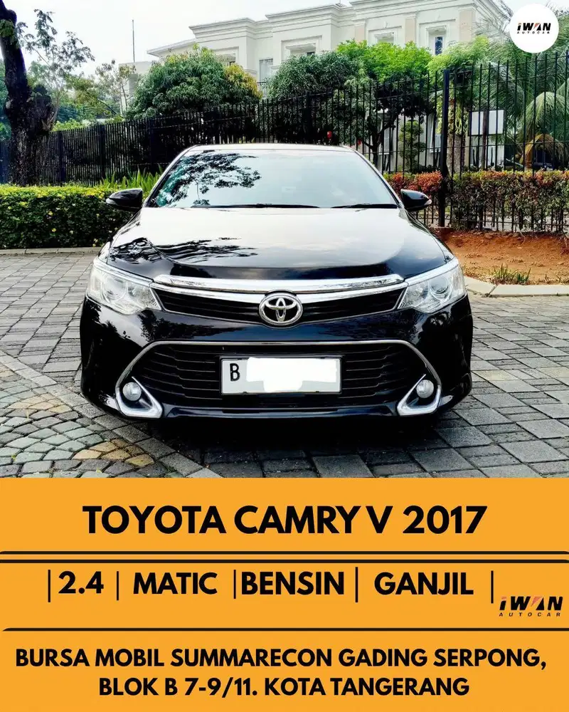 2017 TOYOTA CAMRY V 2.5 AT
