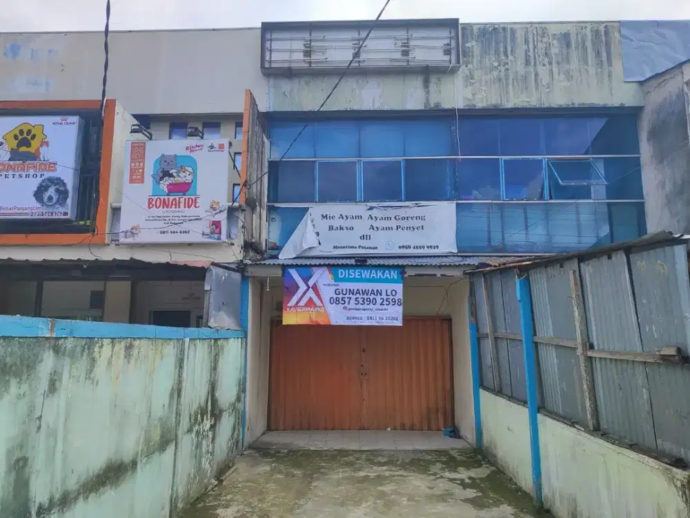 Disewakan Ruko Strategis di Jl. Sungai Raya Dalam, Kubu Raya!
