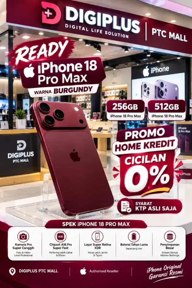 IPHONE 18 PRO BURGUNDY