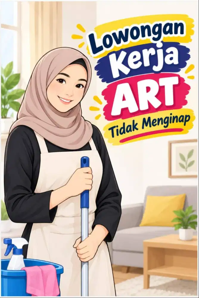 Dicari ART Tidak Menginap