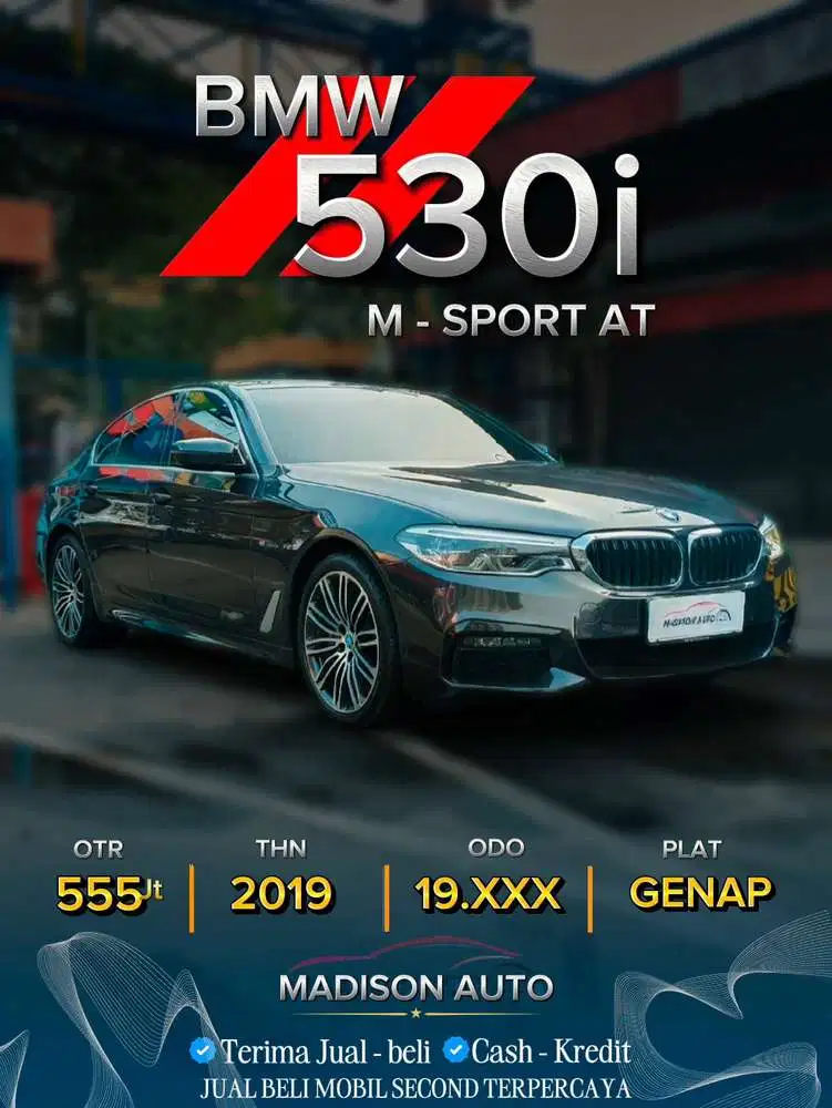 BMW 530i M-Sport 2019