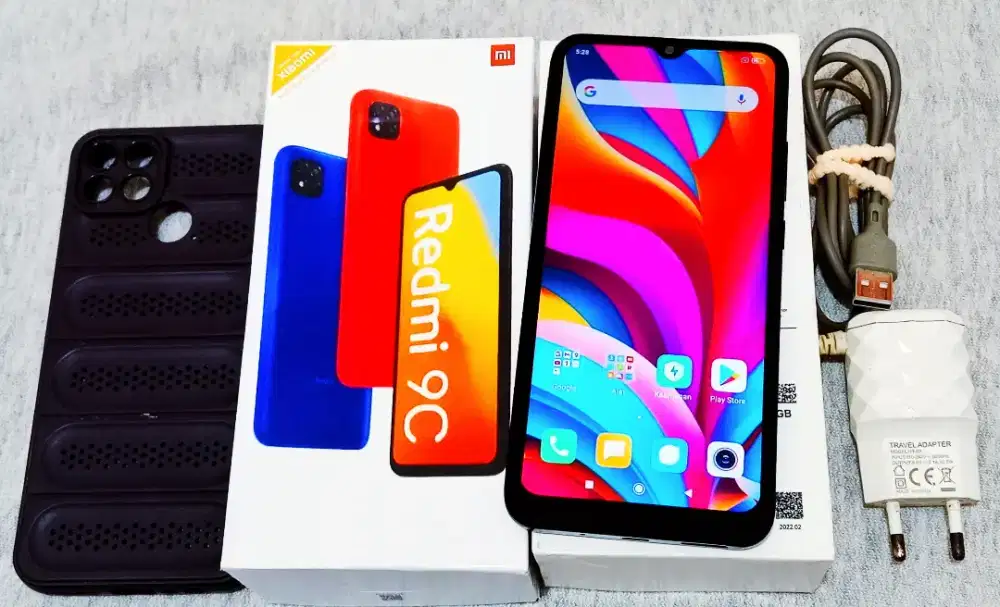 REDMI 9C 4GB/64GB LENGKAP ORI