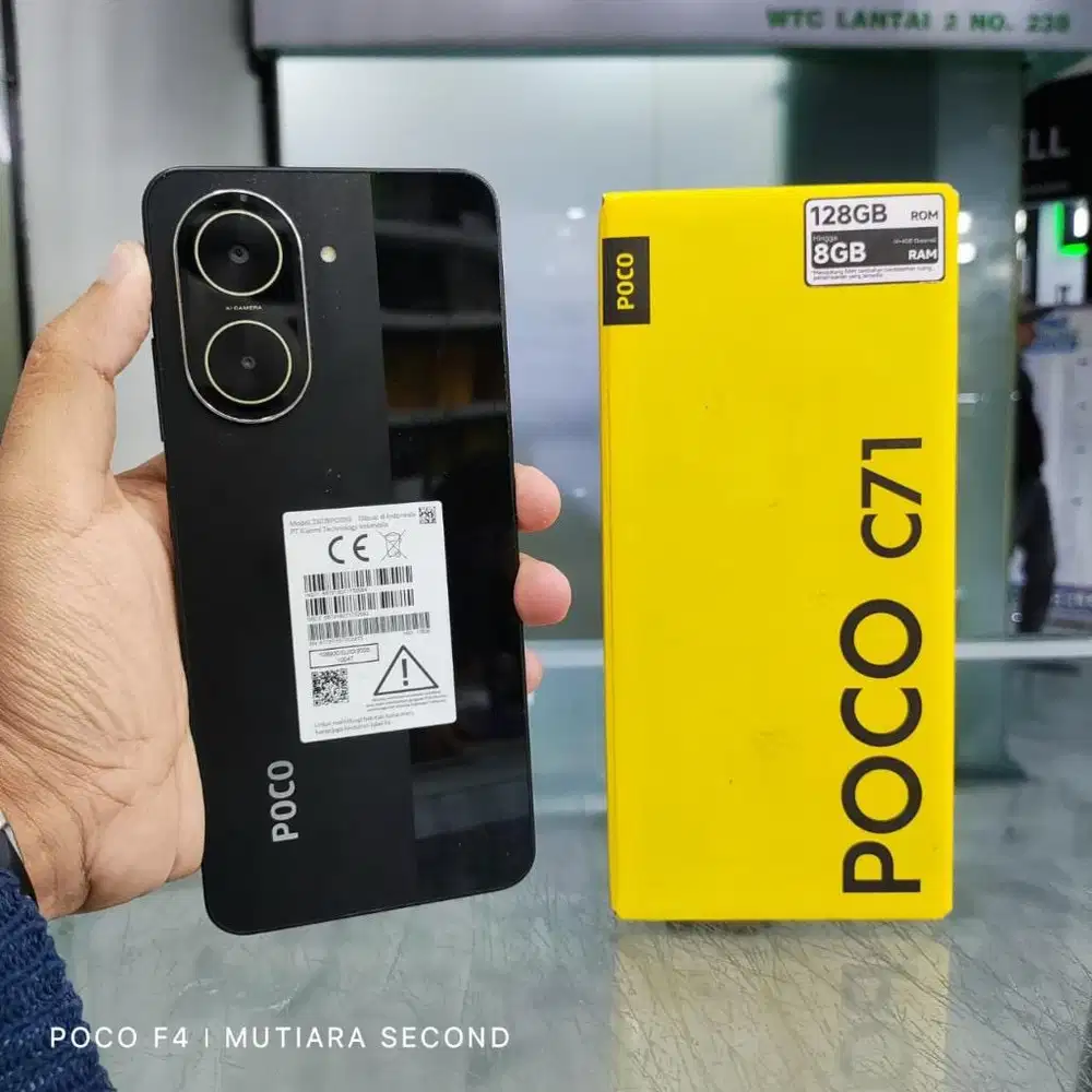NEW POCO C71 RAM 4+4/128
