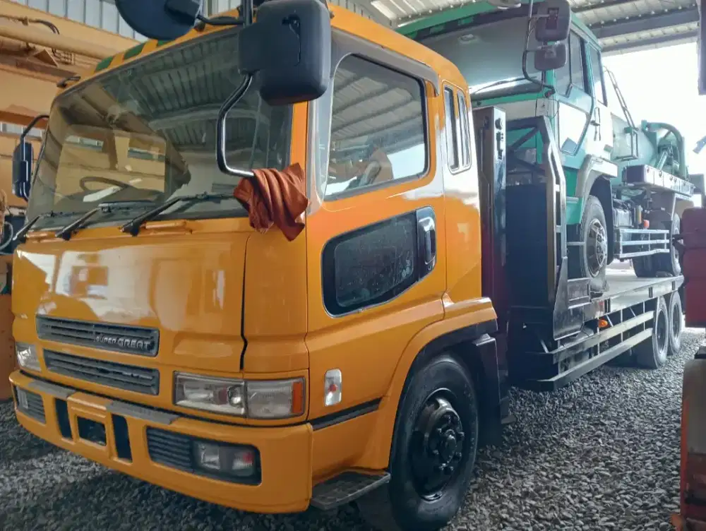 TRUCK SELF LOADER MITSUBISHI FUSO SUPER GREAT BUILT UP