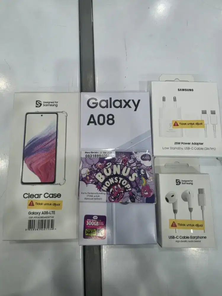 Promo Samsung Galaxy A08, paket lengkap hanya 3jtan saja