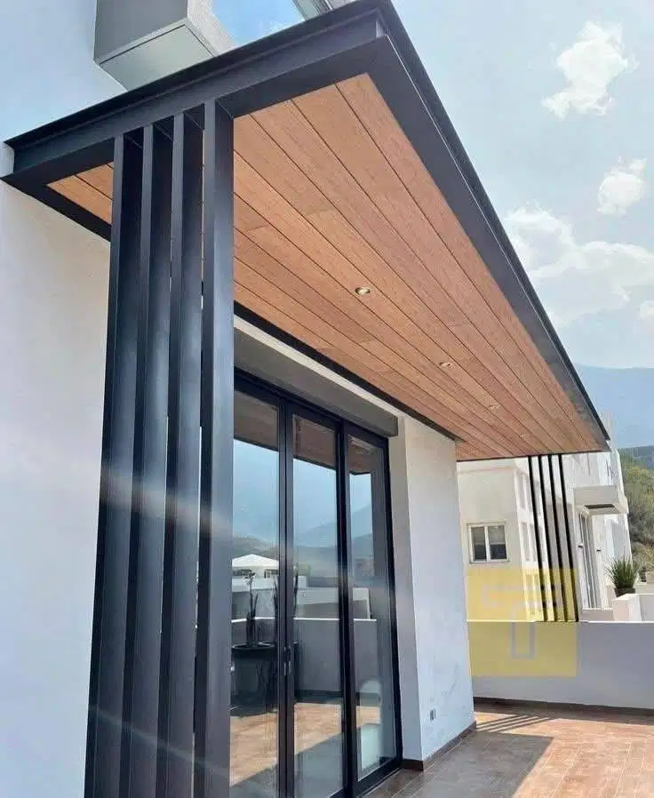 WPC Ceiling Outdoor / Woodpanel Dinding Outdoor / WPC Ceiling Cladding