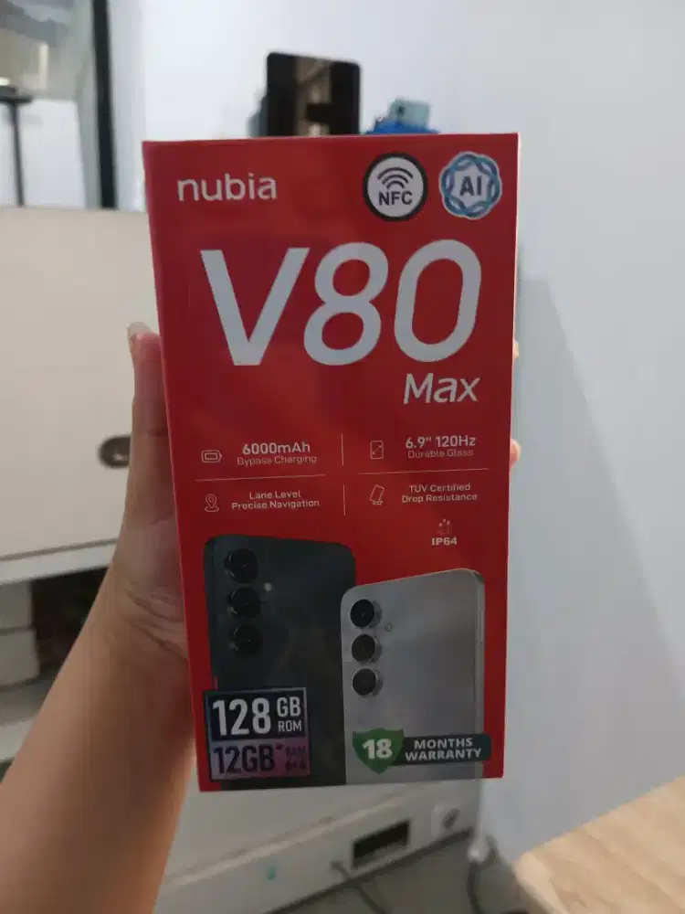 Nubia V80MAX New Garansi Resmi Promo Bandung