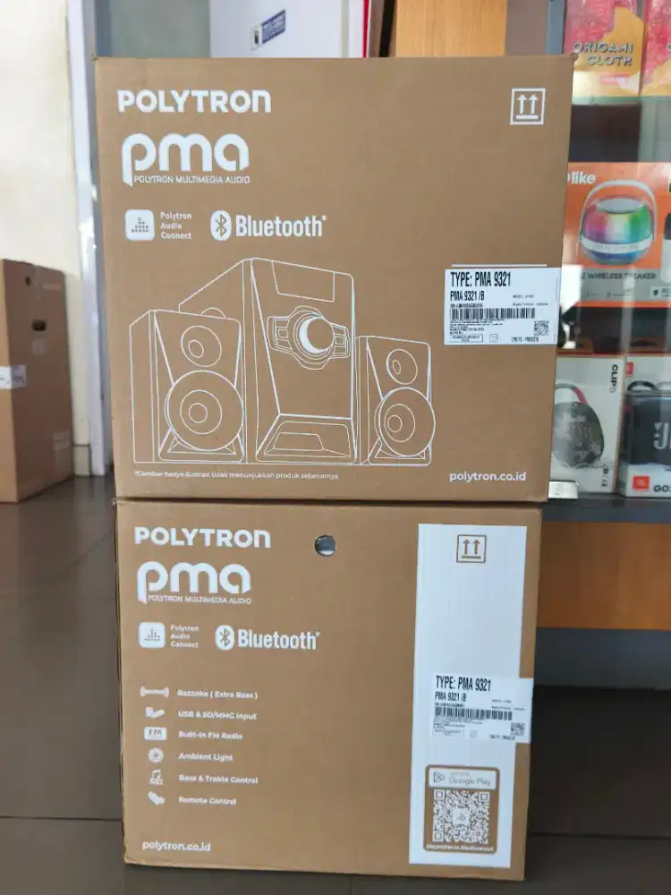 Polytron speaker active bluetooth