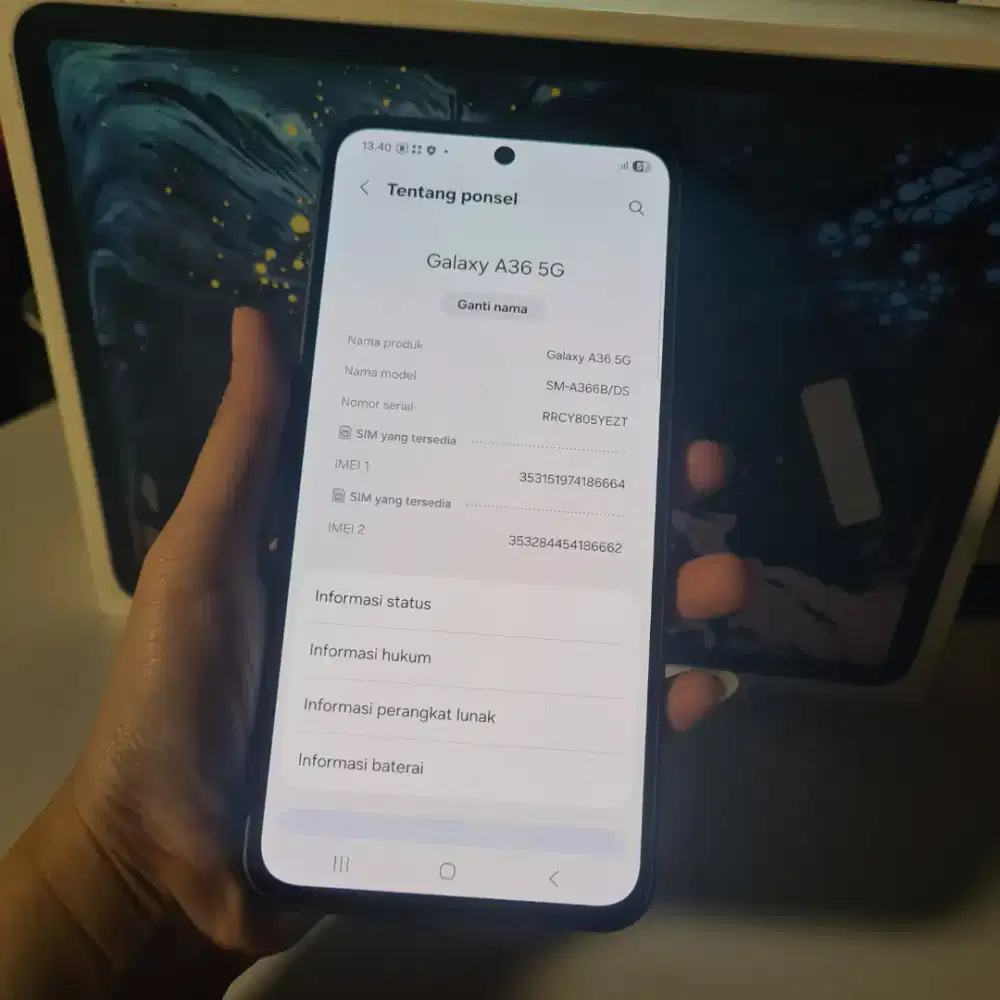 Galaxy A36 5G 8/256GB Sein Unit Only