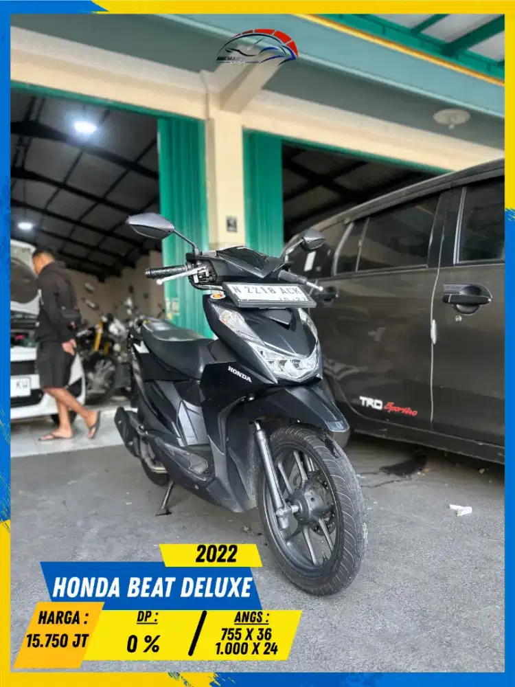 HONDA BEAT DELUXE 2022 SIAP ANGKUT BOSSKU HIKMAH MOTOR KEPUH MALANG