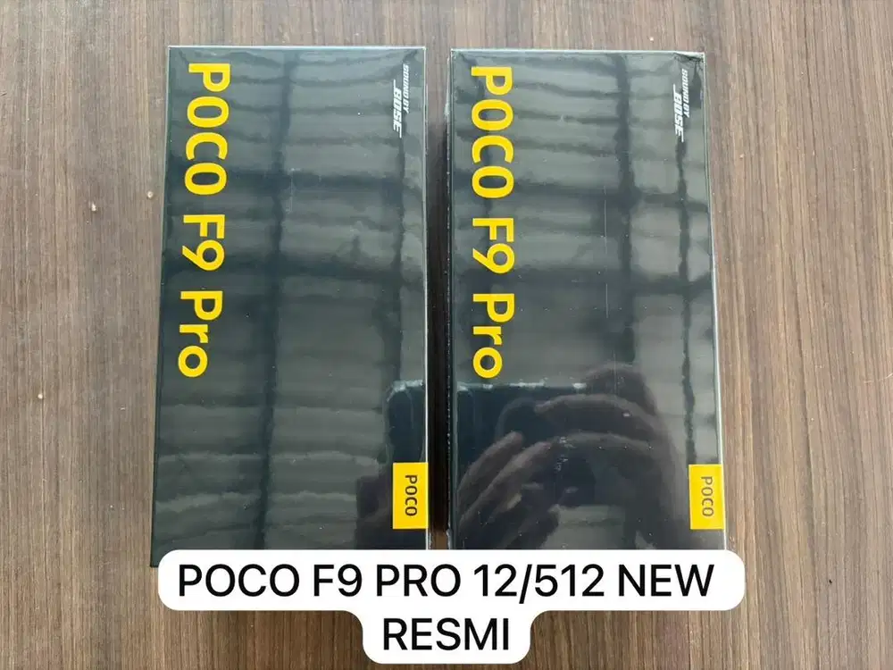 POCO F9 PRO 12/512 BARU GARANSI RESMI