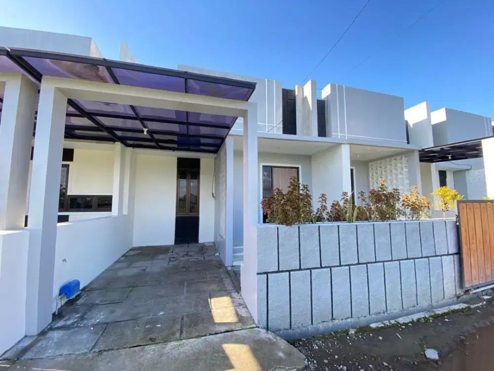 Rumah Siap Bangun Mulai 564 Jutaan di Jl. Raya Berbah–Kalasan Sleman, View Sawah Asri dan Sejuk!