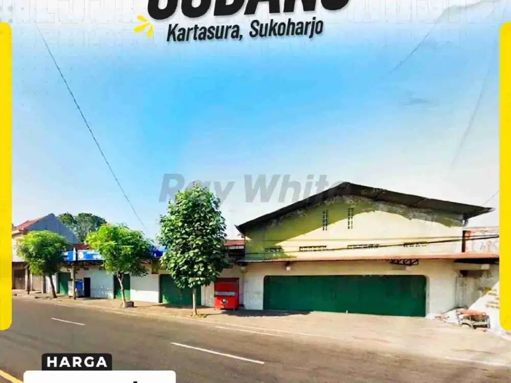 gudang. kartasura Sukoharjo strategis dekat pintu tol