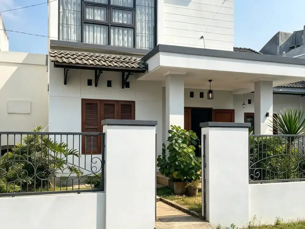 Dijual Murah Rumah 2 Lantai, Tanah Luas di Pondok  Benda  Pamulang Tangsel (samping komplek Witana Harja).