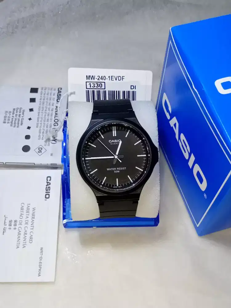 Casio MW-240 1E Kondisi Baru