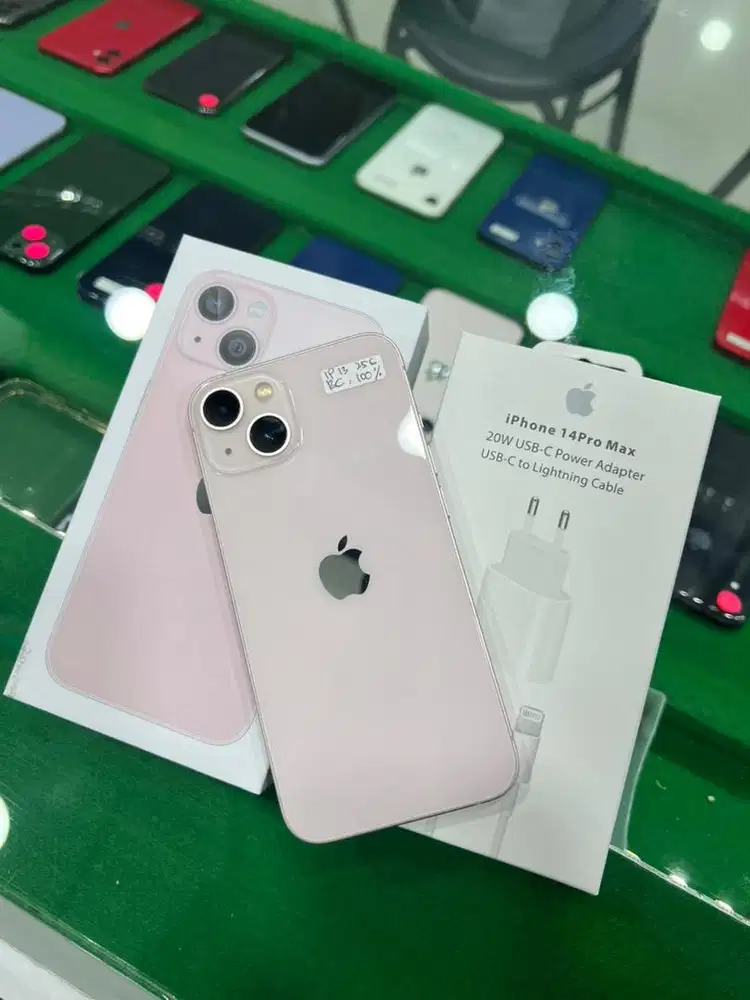 Iphone 13 256gb pink beacukai antiblokir fullset