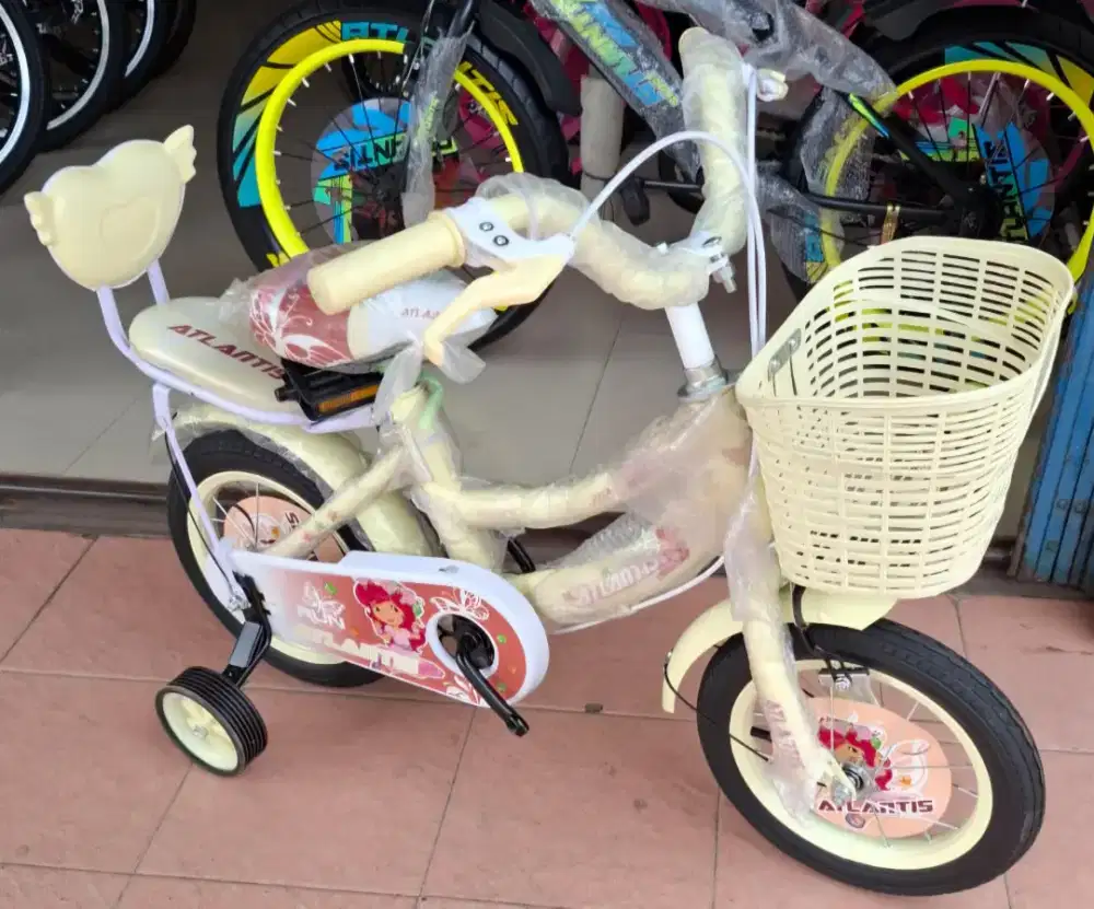Sepeda Anak Perempuan Sepeda Mini CTB 12 Inch ATLANTIS