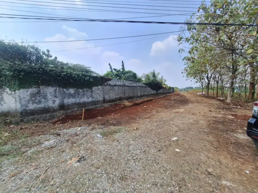 1 Jt-an Tanah Kavling Murah Dekat Stasiun Citayam. Bisa Cicilan