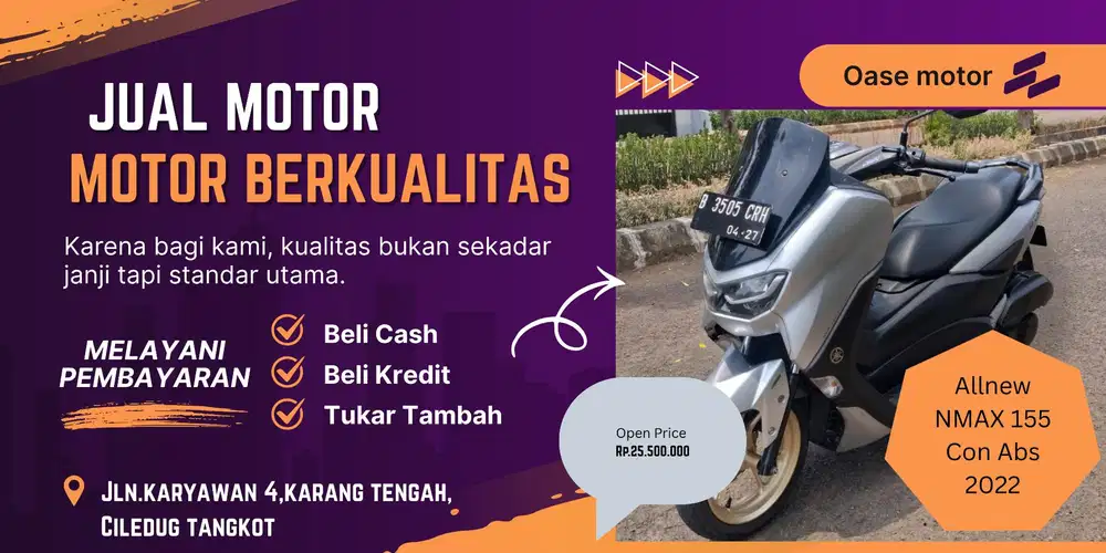 (B) AllNew NMAX 155 ABS Connected Tahun 2022
